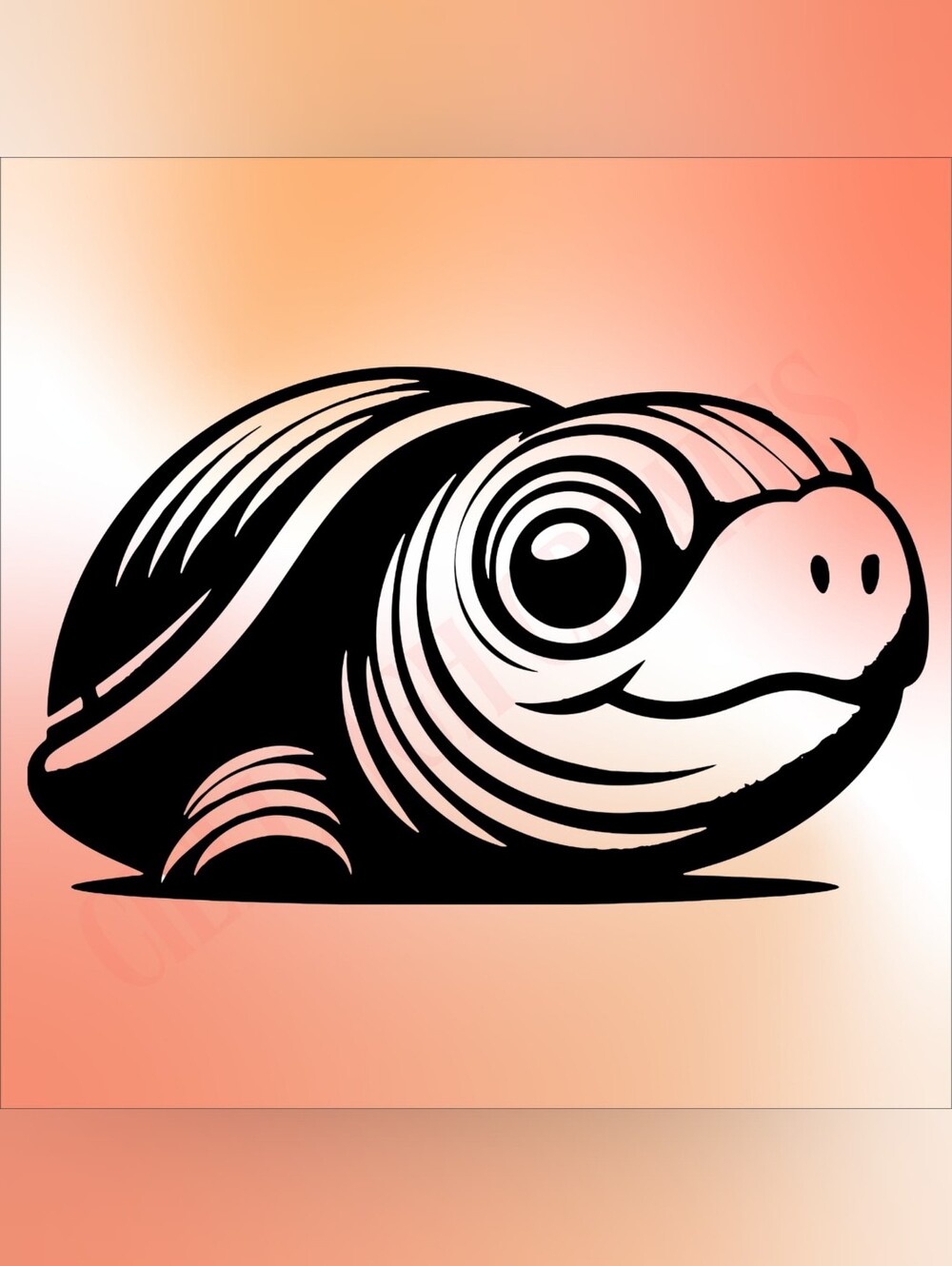 *2 for $20* Cute Turtle Handcrafted vinyl decal Sticker